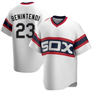 Game-Used City Connect Jersey: Andrew Benintendi - 2 for 4 (2 RBI) (TB@KC  7/22/22) - Size 42